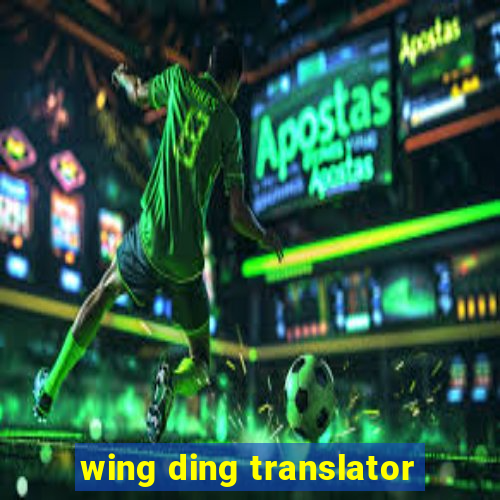 wing ding translator